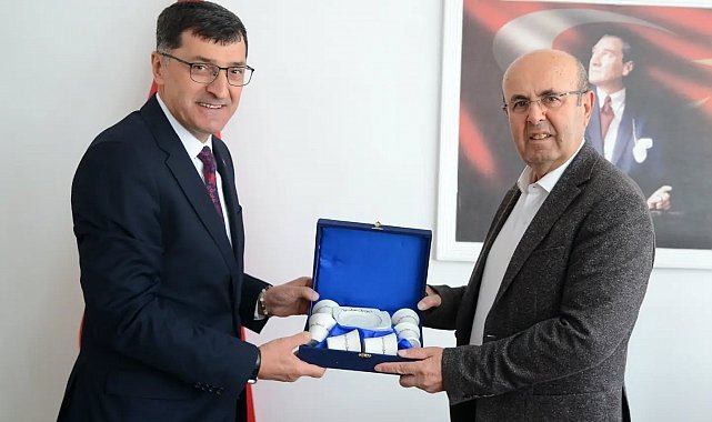 Başkan Kahveci'den Kırşehir Belediye Başkanı Ekicioğlu'na ziyaret