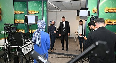 Başkan Kocaman, Gonca Engelsiz Yaşam Merkezi'nde öğrencilerle buluştu