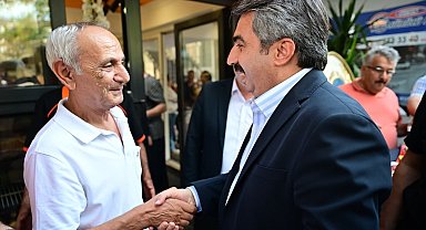Başkan Oktay Yılmaz'dan esnaf ziyareti