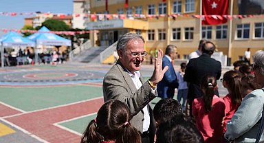 Başkan Özdoğan, öğrencilerin yeni dönem heyecanına ortak oldu