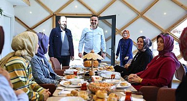 Başkan Özlü, Başiskele'nin üretken kadınları ile bir araya geldi
