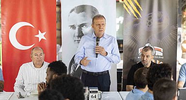 Başkan Seçer, MSK Erkek Basketbol Takımı ile buluştu
