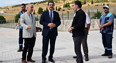 Başkan Taşkın, hayvan barınağında incelemelerde bulundu
