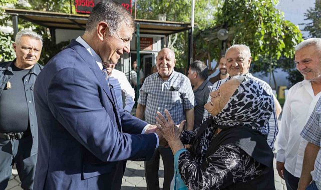 Başkan Tugay'dan Buca'da mahalle turu