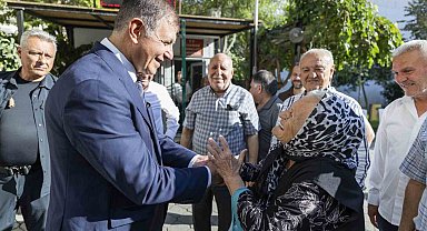 Başkan Tugay'dan Buca'da mahalle turu