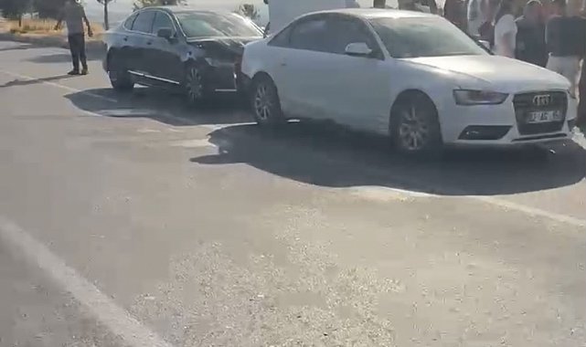Batman'da iki otomobil çarpıştı: 4 yaralı