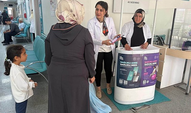 Bayburt'ta anne adaylarına sağlıklı gebelik bilgilendirmesi