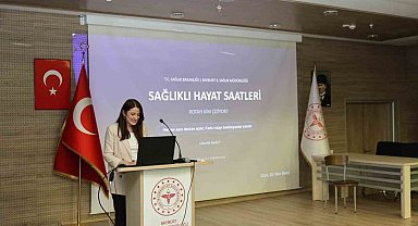 Bayburt'ta sağlık çalışanlarına liderlik eğitimi verildi