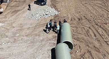 Bayburt'ta tarım arazilerini suya kavuşturacak projede son durum incelendi