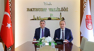 Bayburt'ta yükümlülerin kamu hizmetlerinde çalıştırılması için protokol imzalandı