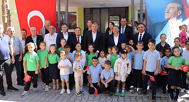 Bayındır'da yenilenen Kızıloba İlkokulu törenle hizmete açıldı