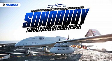 Bayraktar TB3 SİHA'dan Denizkurdu Tatbikatı'nda başarılı sonoboy atışı