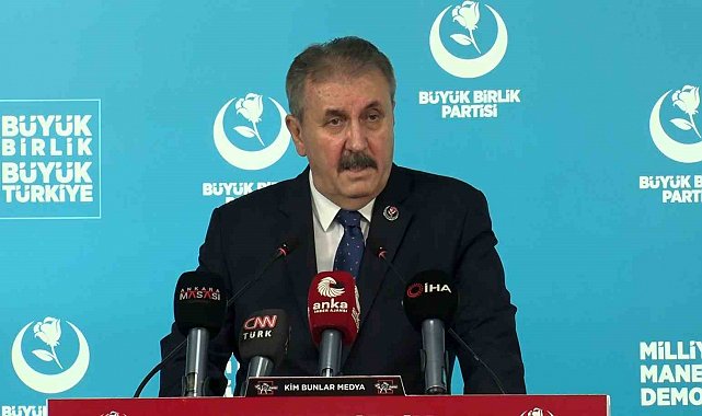 BBP Genel Başkanı Destici: "Devletimiz geçmişte olduğu gibi yarın da terörün kökünü kazıyacak"
