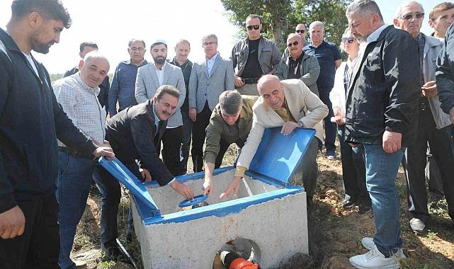 Beldağ köyüne basınçlı sulama tesisi