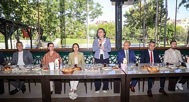 Belediye Başkan Vekili Terekeci Özkan, zabıta personelleriyle bir araya geldi