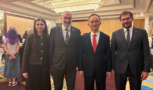 Beşer, Çin'in Ankara Büyükelçiliği resepsiyonuna katıldı
