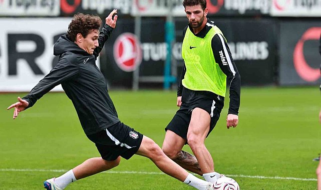 Beşiktaş, Kocaelispor maçı hazırlıklarını sürdürdü