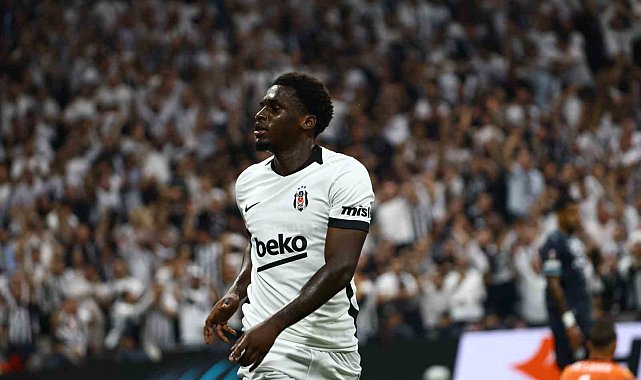 Beşiktaş'ta Ernest Poku ilk golünü attı