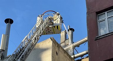 Beyoğlu'nda 6 katlı restoranda yangın