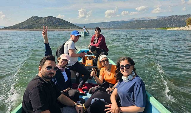 Beyşehir'in gizli cennet adasında nefes kesen keşif