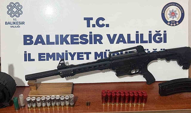Biga'daki silahlı olayın şüphelisi Bandırma yolunda yakalandı