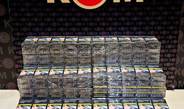 Bilecik'te 290 paket kaçak sigara ele geçirildi