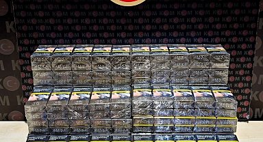 Bilecik'te 290 paket kaçak sigara ele geçirildi