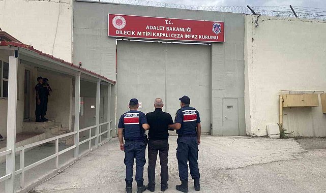 Bilecik'te 3 yıl 15 ay hapis cezası ile aranan şahıs yakalandı
