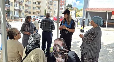 Bilecik'te 36 vatandaşa dolandırıcılık ve güvenlik bilgilendirmesi