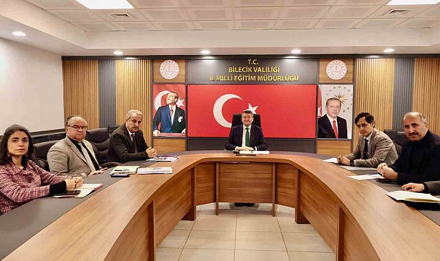 Bilecik'te eğitim gündemi değerlendirildi