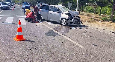 Bilecik'te iki otomobil çarpıştı: 7 yaralı