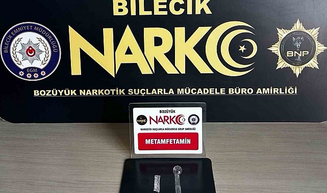 Bilecik'te uyuşturucu operasyonu: 1 şüpheli yakalandı