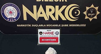 Bilecik'te üzerinde metamfetaminle yakalandı