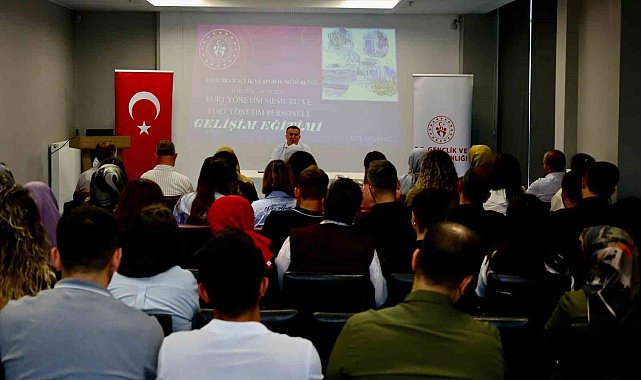 Bilecik'te yurt yönetim memurları ve personeline eğitim