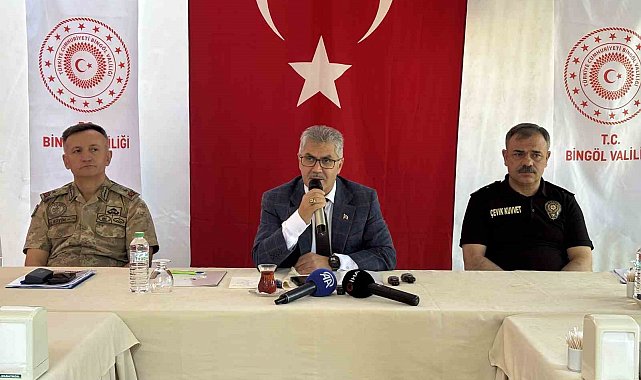 Bingöl'de bin 200 dönümlük elma bahçesi için çalışma başlatılıyor