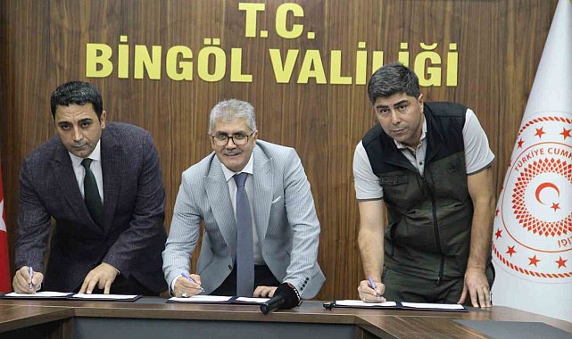 Bingöl'de iki ayrı projeye teknik destek protokolü imzalandı