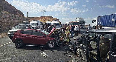 Bingöl'de trafik kazası: 6 yaralı