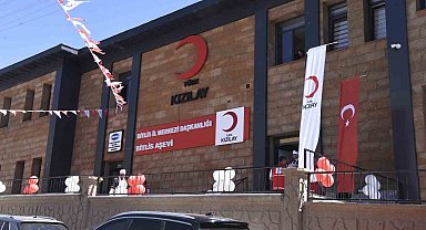 Bitlis'te Türk Kızılay Aşevi hizmete açıldı