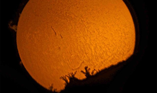 Bitlisli uzayseverler güneşi yakın markaja aldı
