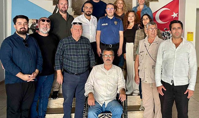 Bodrum Emniyet Müdürü Gökmen gazetecileri ağırladı