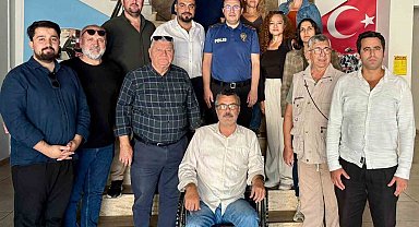 Bodrum Emniyet Müdürü Gökmen gazetecileri ağırladı