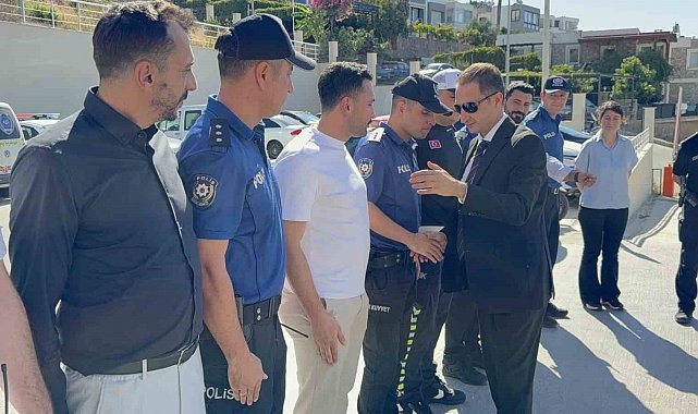 Bodrum Emniyetinde görev değişimi
