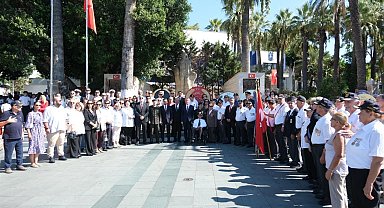 Bodrum'da Gaziler Günü törenle kutlandı