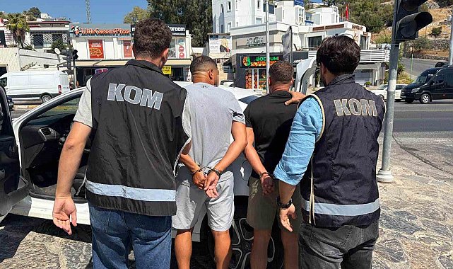 Bodrum'da kırmızı bültenle aranan şüpheli sahte kimlikle yakalandı