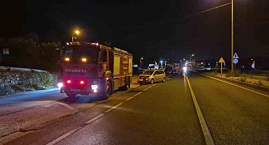 Bolu Dağı çıkışında otomobil ile traktör çarpıştı: 2 yaralı
