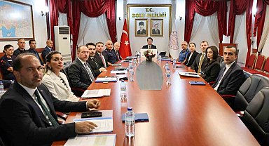 Bolu'da okul güvenliği toplantısı yapıldı