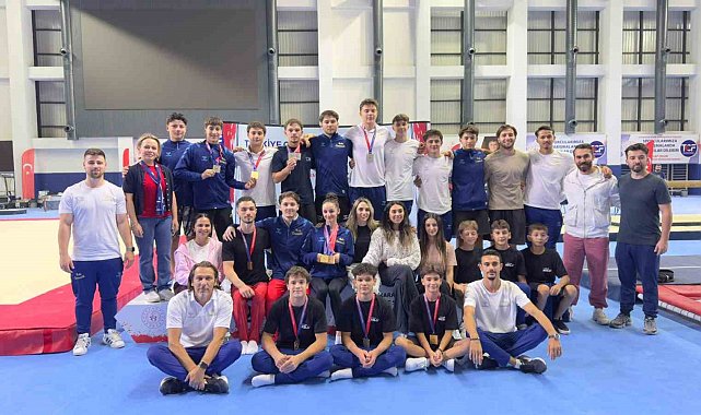 Bolulu cimnastikçilerden Ankara'da madalya yağmuru