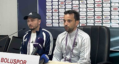 Boluspor - Pendikspor maçının ardından