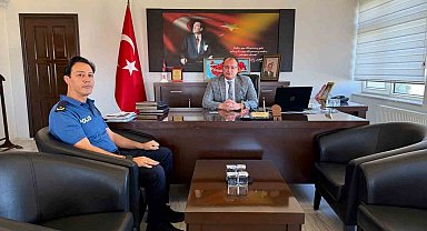 Bolvadin'de Emniyet Müdürü Arıkan görevine başladı