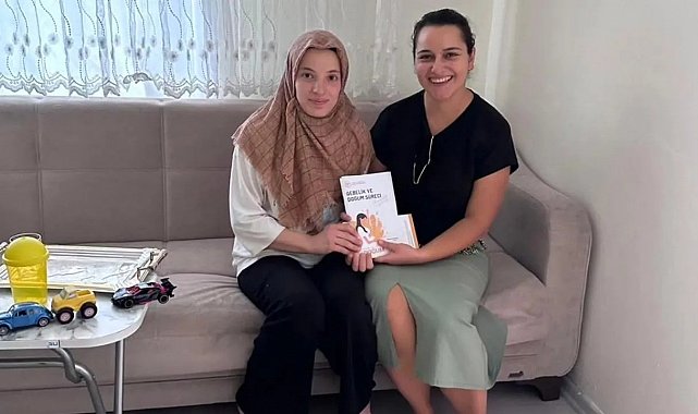 Boyabat'ta gebe annelerin sağlığı evlerinde takip ediliyor